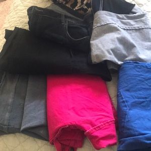 6 pairs of jeans. Bundle.